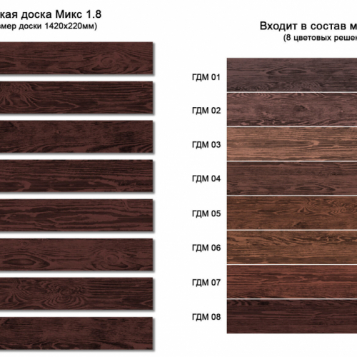 Гибкая доска Микс 1.8, фото 2