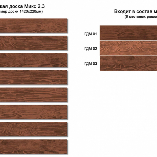 Гибкая доска Микс 2.3, фото 2